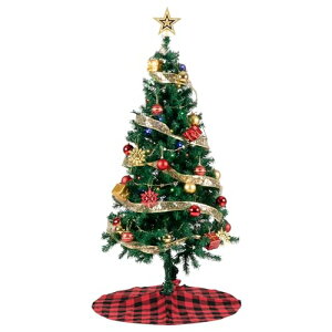 �N���X�}�X�c���[ 120cm PVC�� ���b�h×�S�[���h �I�[�i�����g11��t�� LED�C���~�l�[�V����8�p�^�[���ؑ� �d�r�� �ȒP�g�� ������� �k���� �ƒ�p �X�ܗp �C���e���A ��������