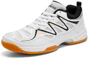 【送料無料】超軽量 バドミントンシューズ メンズ 卓球シューズ 幅広 大人用 通気性 滑り止め クッション性 室内スポーツ トレーニングシューズ 人気 おしゃれ