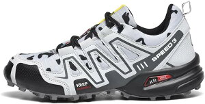 メンズトレッキングシューズ アウトドア 登山靴 防滑 軽量 通気 耐摩耗性 大きいサイズ キャンプシューズ ハイキングシューズ