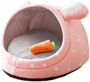 ドーム型ペットハウス 猫用 ペットベッド 犬小屋 保温防寒 防水 滑り止め おしゃれ シンプル 大容量 小型犬 冬用 ベッド マット クッション