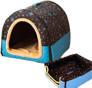 ペットベッド ドーム型 防寒 あったか 2WAY 秋冬用 犬 猫 おしゃれ シンプル 大容量 超小型犬 対応 洗える 保温性に優れた カラー豊富