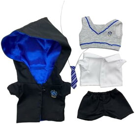 【送料無料】ハリーポッター風 魔法学校制服 コスプレ衣装 ぬいぐるみ服 20cmサイズ対応 ポリエステル・コットン混紡 綿人形用 詳細な刺繍入り おしゃれ かわいい プレゼント ギフトに最適