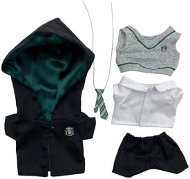 【送料無料】ハリーポッター風 魔法学校制服 コスプレ衣装 ぬいぐるみ服 20cmサイズ対応 ポリエステル・コットン混紡 綿人形用 詳細な刺繍入り おしゃれ かわいい プレゼント ギフトに最適