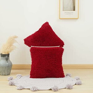 �N�b�V�����J�o�[ 45x45cm �k���� 2���Z�b�g �t�F�C�N�t�@�[ �x���x�b�g �V���v�� ������� �C���e���A �����V���M�[ �y�� �_�炩���ӂ�ӂ� �~�p ��������