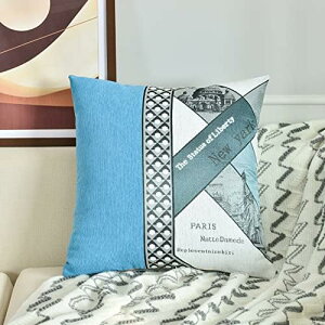 北欧風クッションカバー 45x45cm 2枚セット シェニール アルファベット柄 インテリア 家庭装飾 車用 リラックス空間 おしゃれ 可愛い