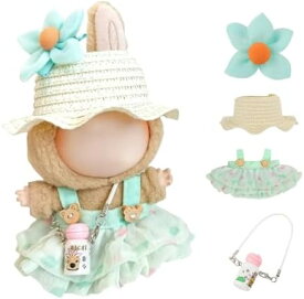 15cm/17cm ぬいぐるみ服 人形スーツ コスチューム ドール服 かわいい カジュアル ファッション DIY アクセサリー 着せ替え おしゃれ プレゼント
