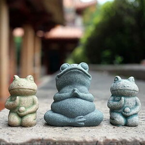 癒しの手作り石像 お地蔵様 無病息災祈願 水槽飾り インテリア プレゼント かわいい御影石 神仏像