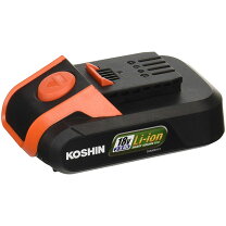 楽天市場】工進 koshin 18v 2．5ah バッテリーパックの通販