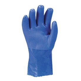 【送料込】 寒くなったら使う手袋油に強いB−910　ブルー　LL　 勝星