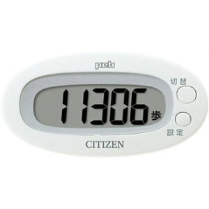 【送料込】 シチズン(CITIZEN) デジタル歩数計 peb ホワイト TW310-WH