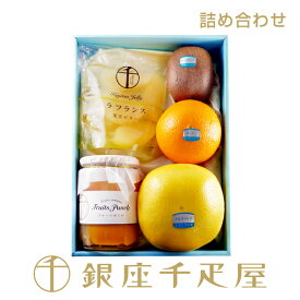 銀座千疋屋　果物・食料品詰合せ［送料無料］［ポイント2倍］～ 詰め合わせ ギフト 贈り物 フルーツ スイーツ プレゼント お菓子 内祝い 誕生日 お祝い 御礼 快気内祝 お見舞い 送料無料 千疋屋 ～
