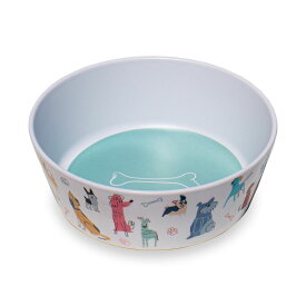 アボードホームウェア ドッグウィムジー 犬 猫 食器 Mサイズ 中型犬 餌入れ ご飯皿 ペットフードボウル 水飲み 滑り止め 食洗機対応 おしゃれ 割れにくい プラスチック BPAフリー