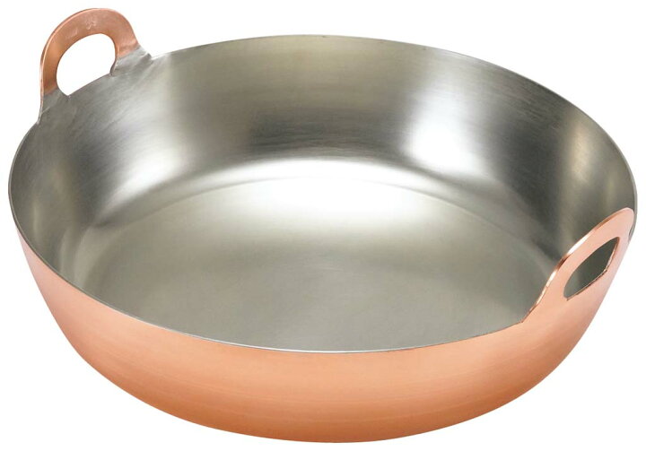 楽天市場】EBM 銅 揚鍋 39cm(板厚2.2mm) 業務用 0226501 : 1956 