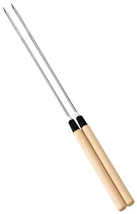 【在庫限り】木柄 天ぷら揚箸 小 35cm TS-105 業務用 0240210