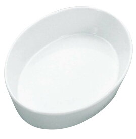 白磁オーブン オーバルベ-キング 深型 グラタン皿 12吋 業務用 6098500