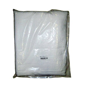 白タオル 両平地付 #180(12枚入)340×860 業務用 6769120