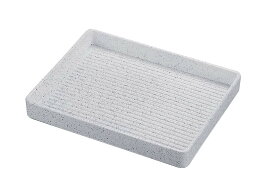 【在庫限り】 耐熱ABS 長角肉皿 銀たたき 26cm 6-1224-11 業務用 0326880