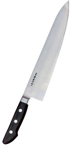 堺孝行(日本鋼・ツバ付)牛刀 33cm 15016 業務用 7924700