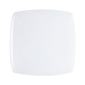Thunder Group 角皿 22.8cm 中皿 大皿 正方形 スクエアプレート メラミン食器 食洗機対応 割れにくい プラスチック 業務用 白 ホワイト 29009WT