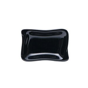 Thunder Group 波型角皿(小) 10.5×7.2cm 12枚セット 和食器 メラミン食器 食洗機対応 割れにくい プラスチック 業務用 全2色
