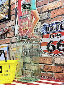 アメリカン雑貨 コカコーラ グッズ ボトル型 大型コインバンク 貯金箱 店舗 ガレージ ディスプレイ