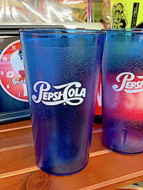 アメリカン雑貨 コカコーラ グッズ プラスティック タンブラー PEPSI COLA BLUE キッチン グラス ジョッキ