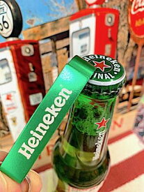 アメリカン雑貨 Heineken ハイネケン ボトルオープナー キーホルダー 栓抜き キッチン小物 パブ バー グッズ