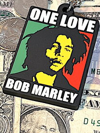アメリカン雑貨 ラバーキーホルダー BOB MARLEY ONE LOVE ボブマーリー キーチェーン レゲエ