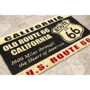 �A�����J���G�� ���[�g66 �O�b�Y �R�C���[�}�b�g �R�R�i�b�c ���փ}�b�g ROUTE66 California-AK0314