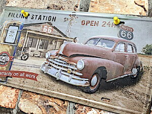ROUTE66 ObY AJG io[v[g CZXv[g FILLING STATION AeB[N^G{Xv[g Ŕ X K[W fBXvC oCN