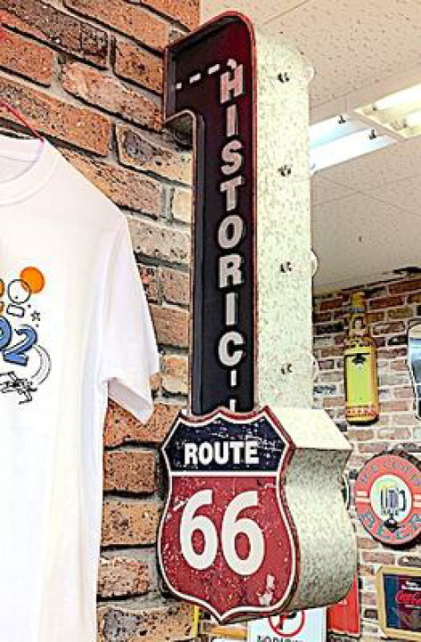楽天市場】アメリカン雑貨 ROUTE66 グッズ オフ ザ ウォール LED  
