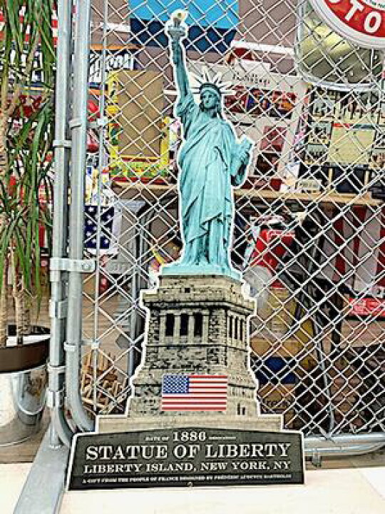 楽天市場】アメリカン雑貨 スティールサイン 自由の女神 Statue of 