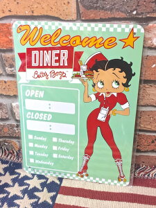 xeB AJG xeBEu[v Betty Boop xeB[ObY vX`bNTC{[h Betty DINER |X^[ Ŕ-SE0379