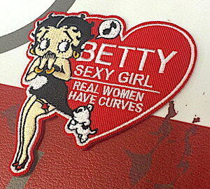 AJG xeB Betty Boop ObY by AbvP ACpb` Betty n[g RED t@bV JX^}CY xeBEu[v-SE0434