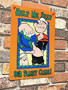 |pC ObY AJG vX`bNTC{[h POPEYE PLANET CLEAN |X^[ Ŕ Ǌ| X K[W fBXvC