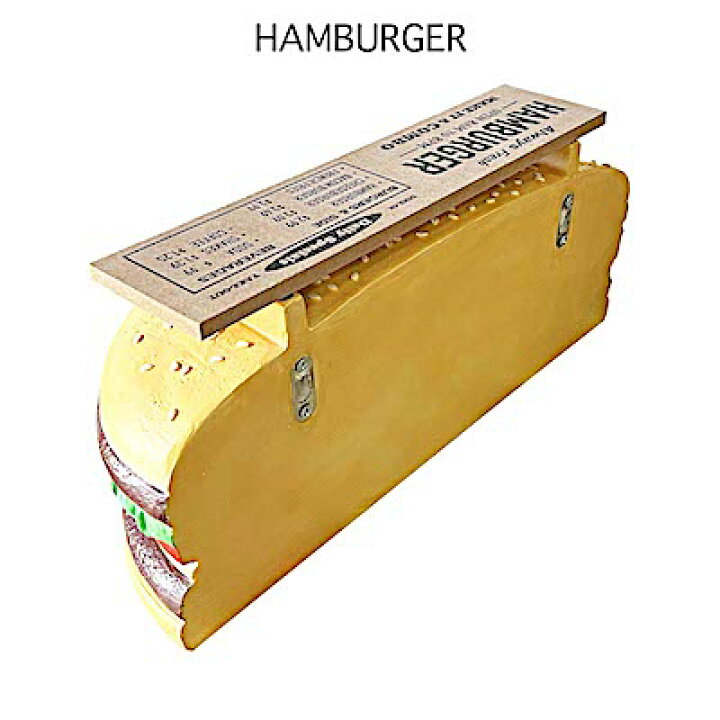 楽天市場】アメリカン雑貨 ユニーク雑貨 RESIN SHELF HAMBURGER 