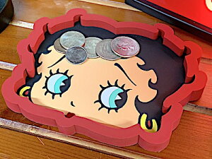 xeB ObY AJG o[gC RUBBER TRAY Betty Boop FACE K  J[pi  ANZT[