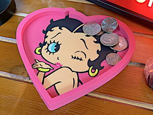 xeB ObY AJG o[gC RUBBER TRAY Betty Boop HEART K  J[pi  ANZT[