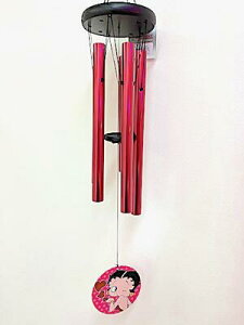ベティちゃん グッズ アメリカン雑貨 Betty Boop ウィンドウチャイム E 風鈴 玄関 チャイム ベル 店舗 ガレージ インテリア ディスプレイ ギフト プレゼント【アメリカ直輸入品】