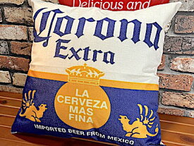 アメリカン雑貨 クッション Corona Extra BEER コロナ ビール 抱き枕 インテリア ギフト プレゼント