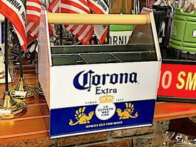 アメリカン雑貨 ストレージキャディー Corona Beer 小物入れ ペン立て 机 テーブル 工具箱 収納 置物 インテリア ディスプレイ コロナビール
