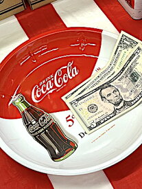 コカコーラ グッズ アメリカン雑貨 Coca Cola COKE セービングボウル トレイ プレート ランチプレート お盆 キッチン小物