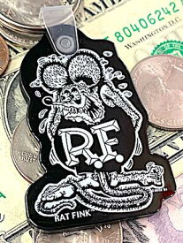 Rat Fink グッズ アメリカン雑貨 ソフトラバーキーホルダー キーリング ラットフィンク BLACK ファッション小物 バッグ 鍵