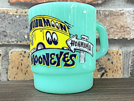 MOONEYES グッズ アメリカン雑貨 ムーンアイズ ミルキーマグカップ GREEN コーヒーカップ ティーカップ