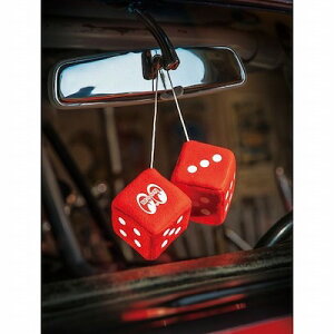 MOONEYES ObY AJG Fuzzy Dice RD [ACY J[pi ԗp ԓ [~[ 