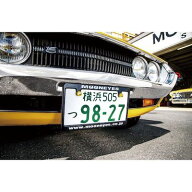 【TIME SALE】MOONEYES グッズ アメリカン雑貨 New Std. MOONEYES ライセンス プレート フレーム WHITE f…