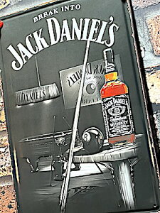 JACK DANIEL'S BREAK INTO �W���b�N�_�j�G�� �E�C�X�L�[ �A�����J���G�� �A���e�B�[�N���^���G���{�X�v���[�g �Ŕ� ���^���T�C�� �|�X�^�[ �Ǐ��� �X�� �K���[�W �f�B�X�v���C �p�u �o�[ �O�b�Y