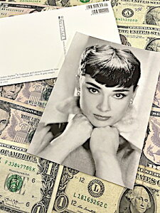 AJG |XgJ[h Audrey Hepburn D^Cv G͂ 莆 nKL bZ[WJ[h I[h[wbvo[