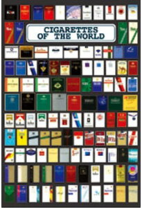 AJG |X^[ Ẽ^oR@CIGARETTES OF THE WORLD G CeA pu o[ ObY X K[W fBXvC