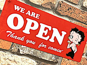 xeB ObY AJG  vX`bNTC{[h Betty Boop OPEN CLOSE |X^[ Ŕ Ǌ| X K[W fBXvC